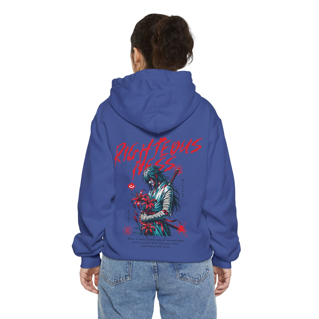 Righteousness, Garment-Dyed Hoodie