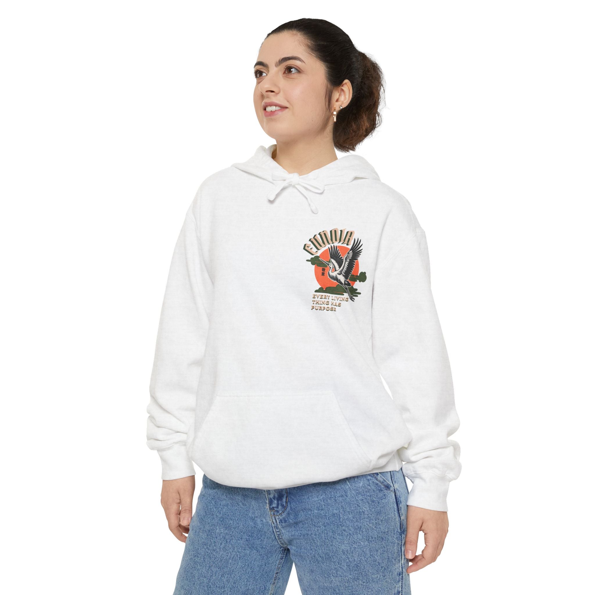 Respect All Things, Garment-Dyed Hoodie