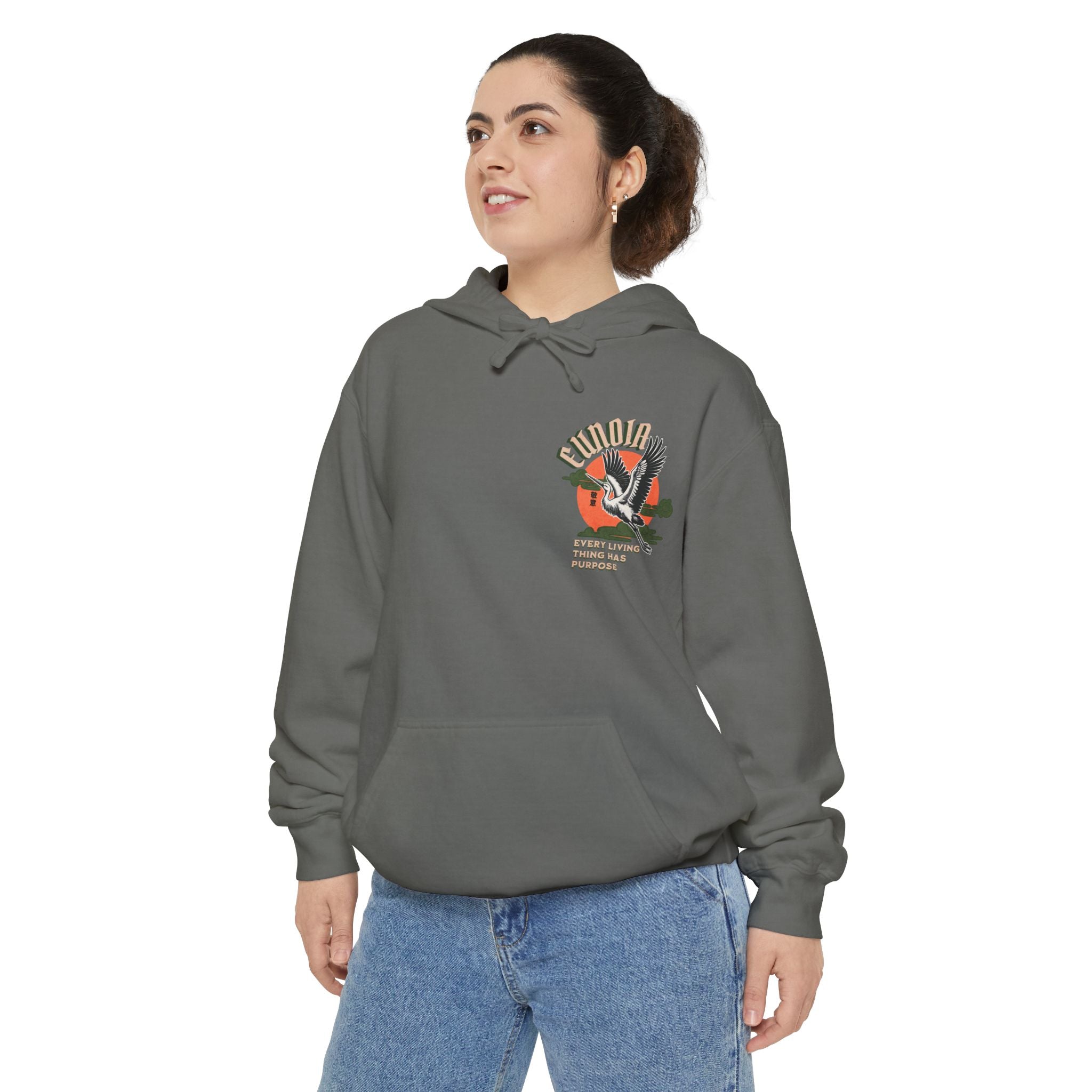 Respect All Things, Garment-Dyed Hoodie