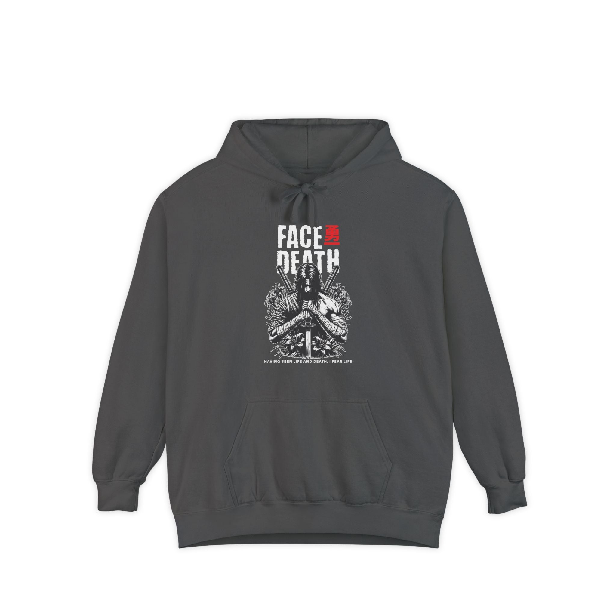 Face Death, Garment-Dyed Hoodie