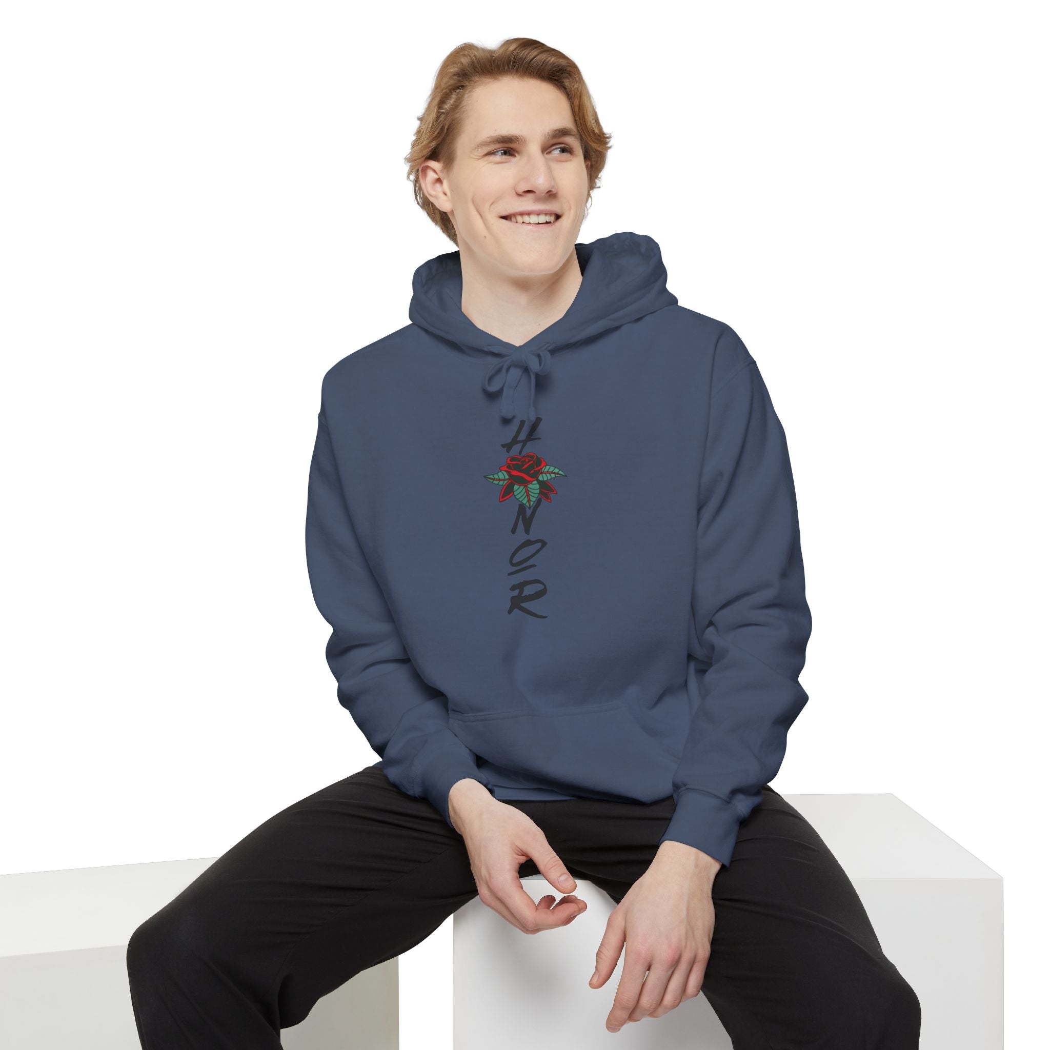 Fleeting World, Garment-Dyed Hoodie