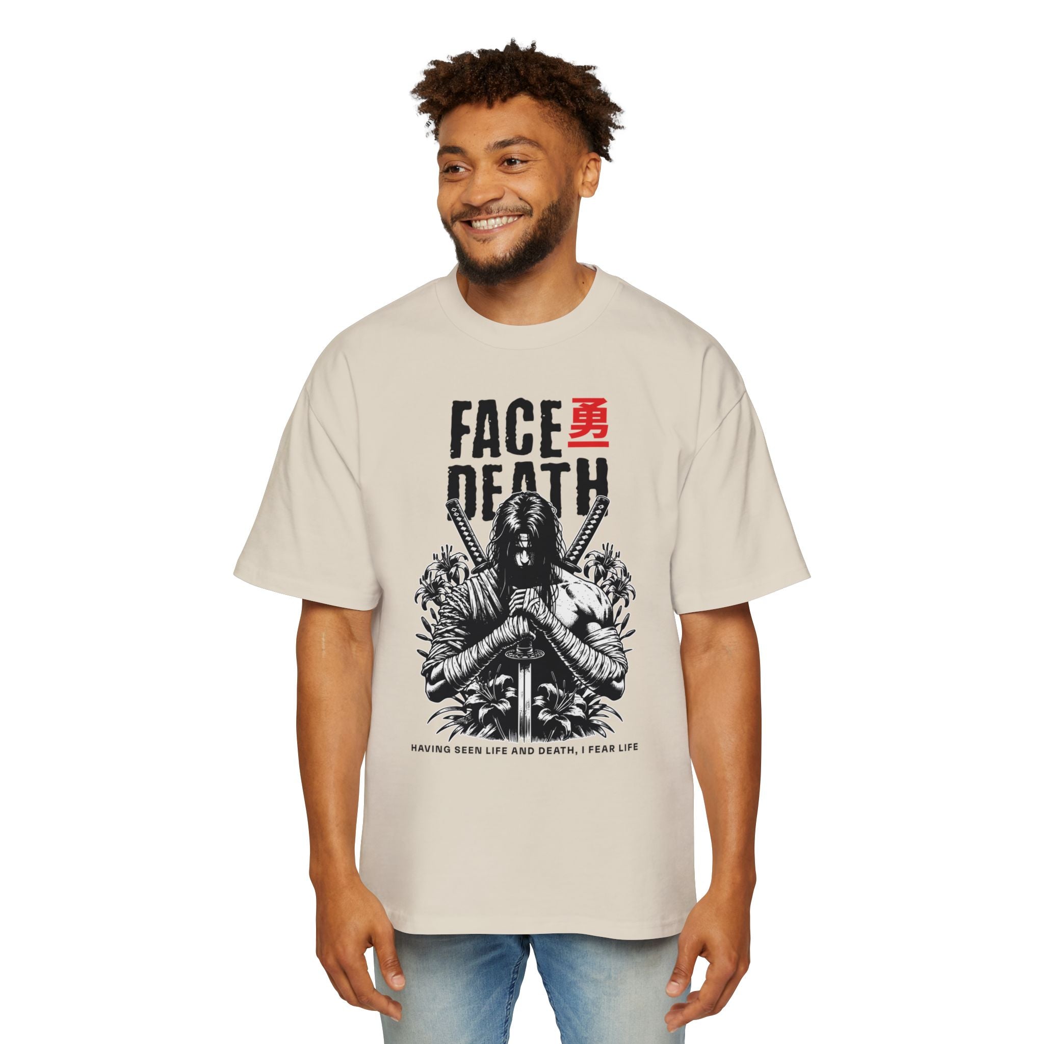 Face Death, Heavy Oversized Tee