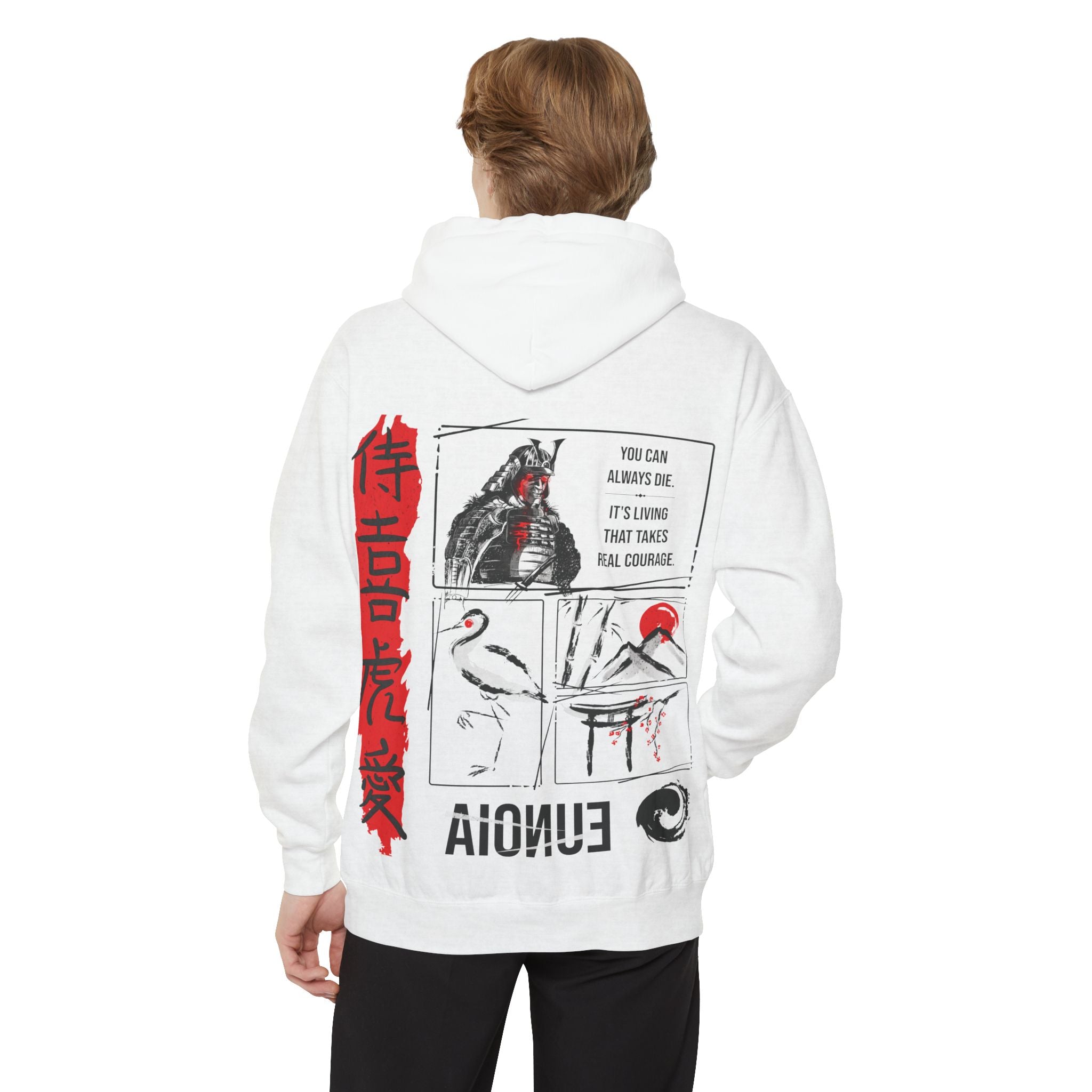 Face Death, Garment-Dyed Hoodie