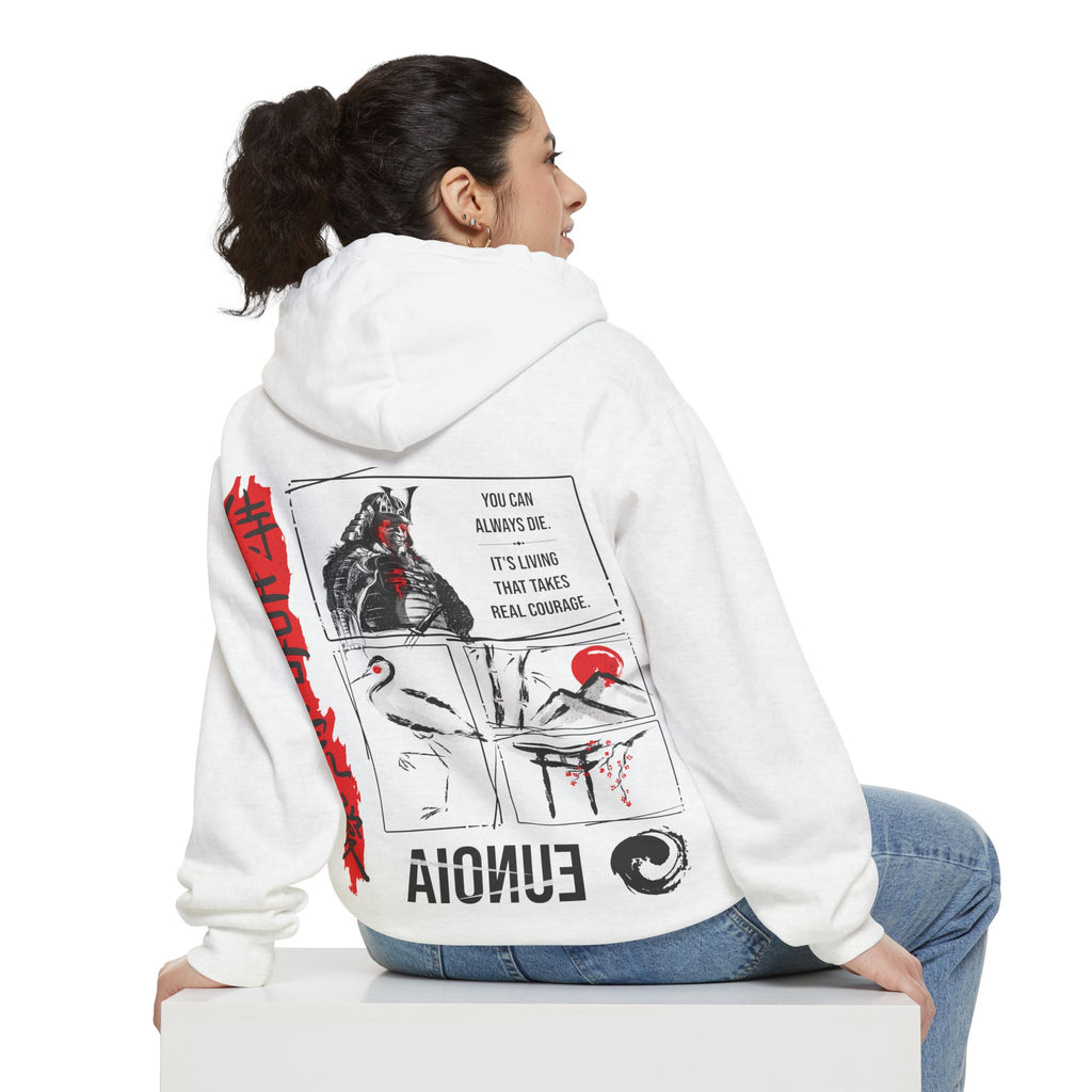 Face Death, Garment-Dyed Hoodie