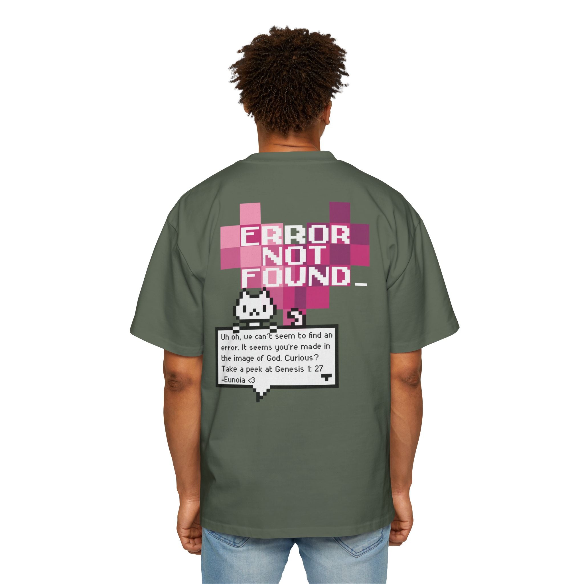 Error Not Found, Heavy Oversized Tee