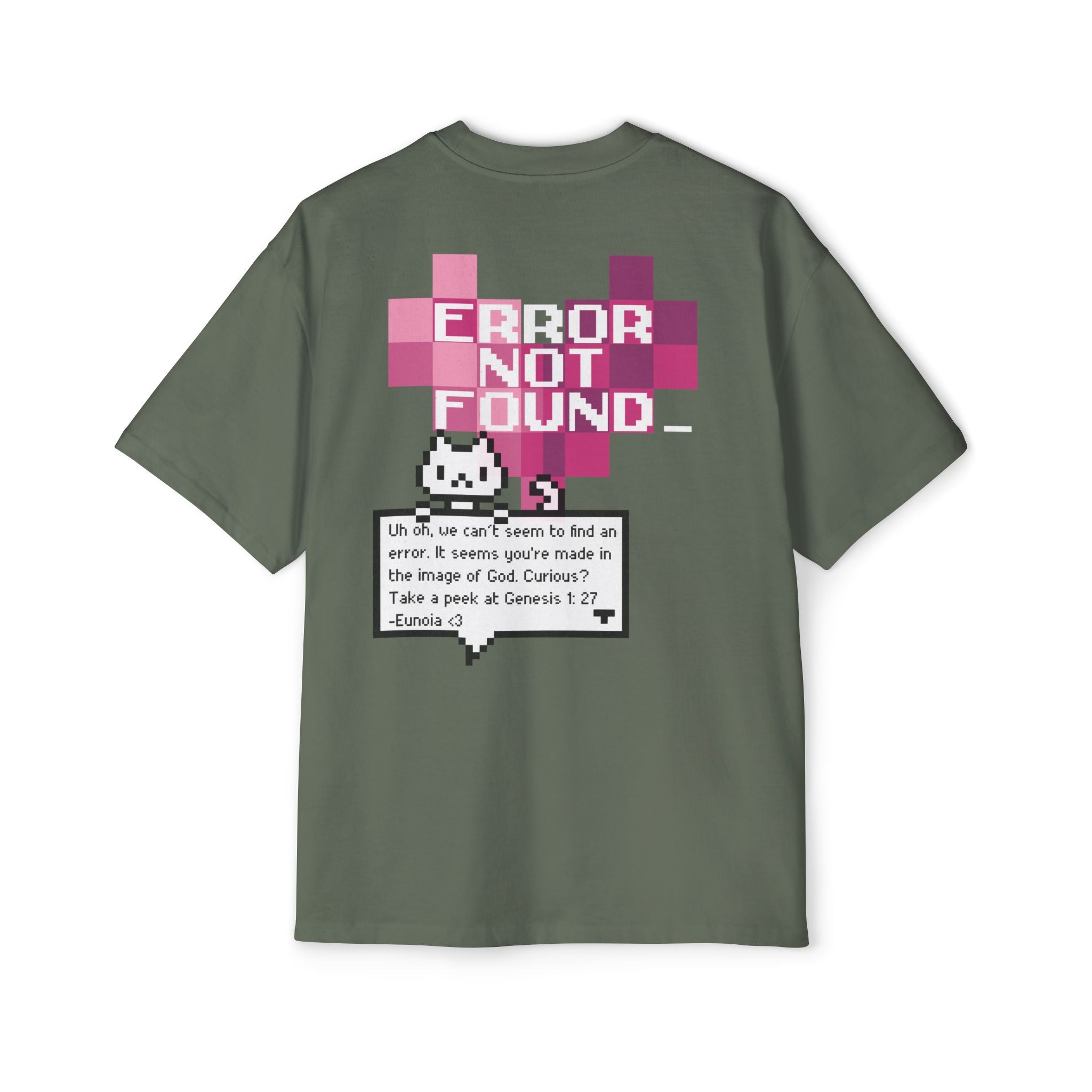 Error Not Found, Heavy Oversized Tee