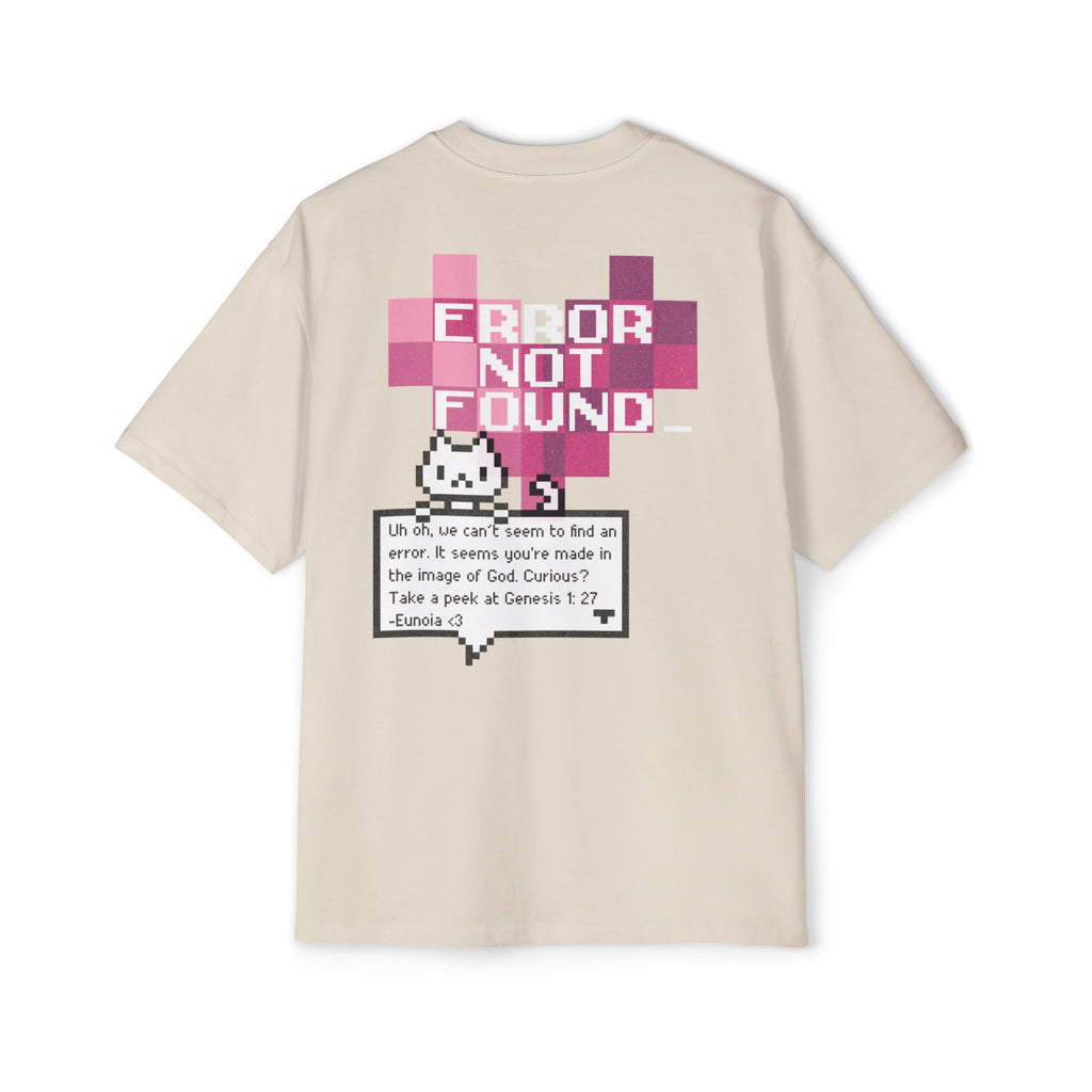 Error Not Found, Heavy Oversized Tee