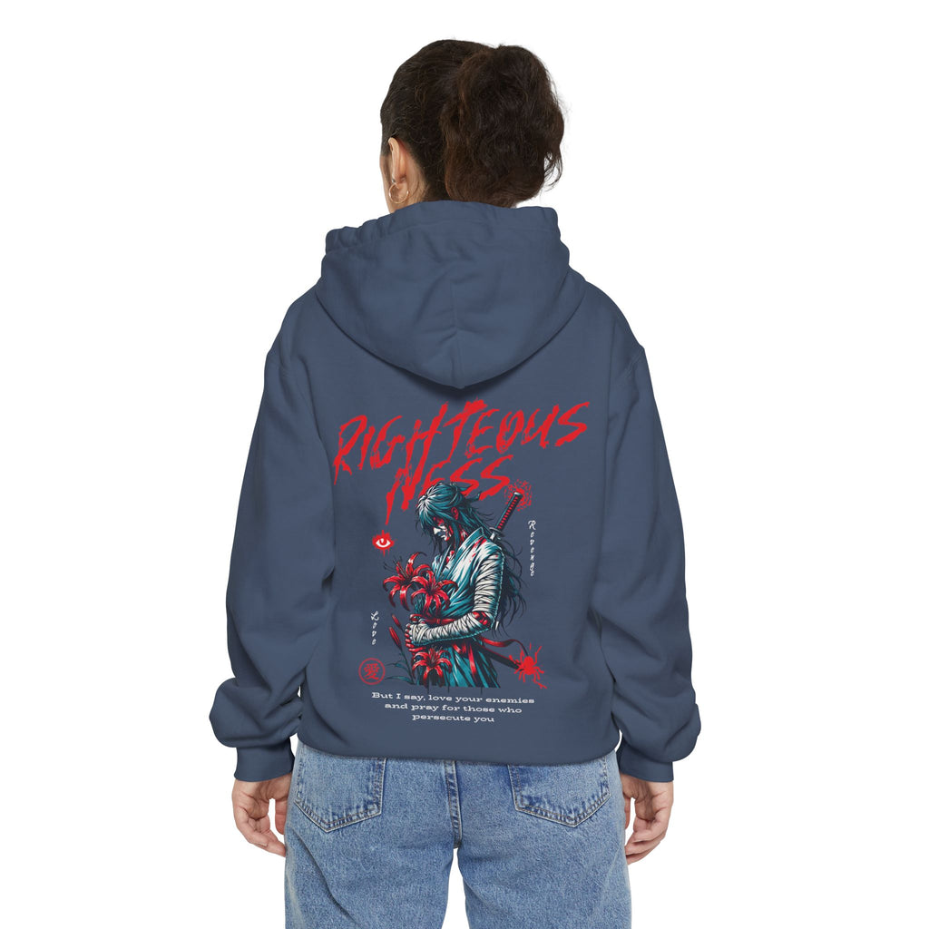 Righteousness, Garment-Dyed Hoodie