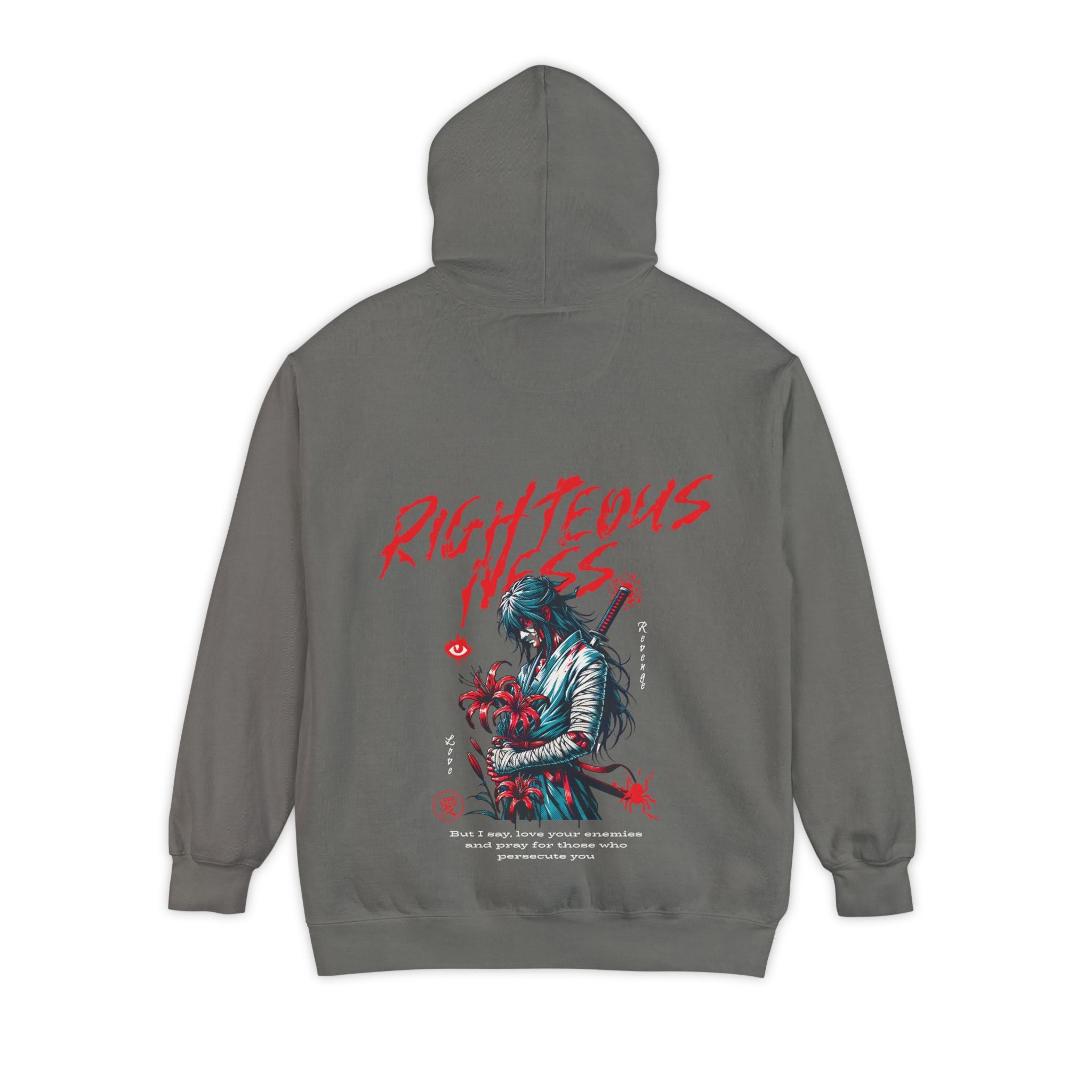 Righteousness, Garment-Dyed Hoodie