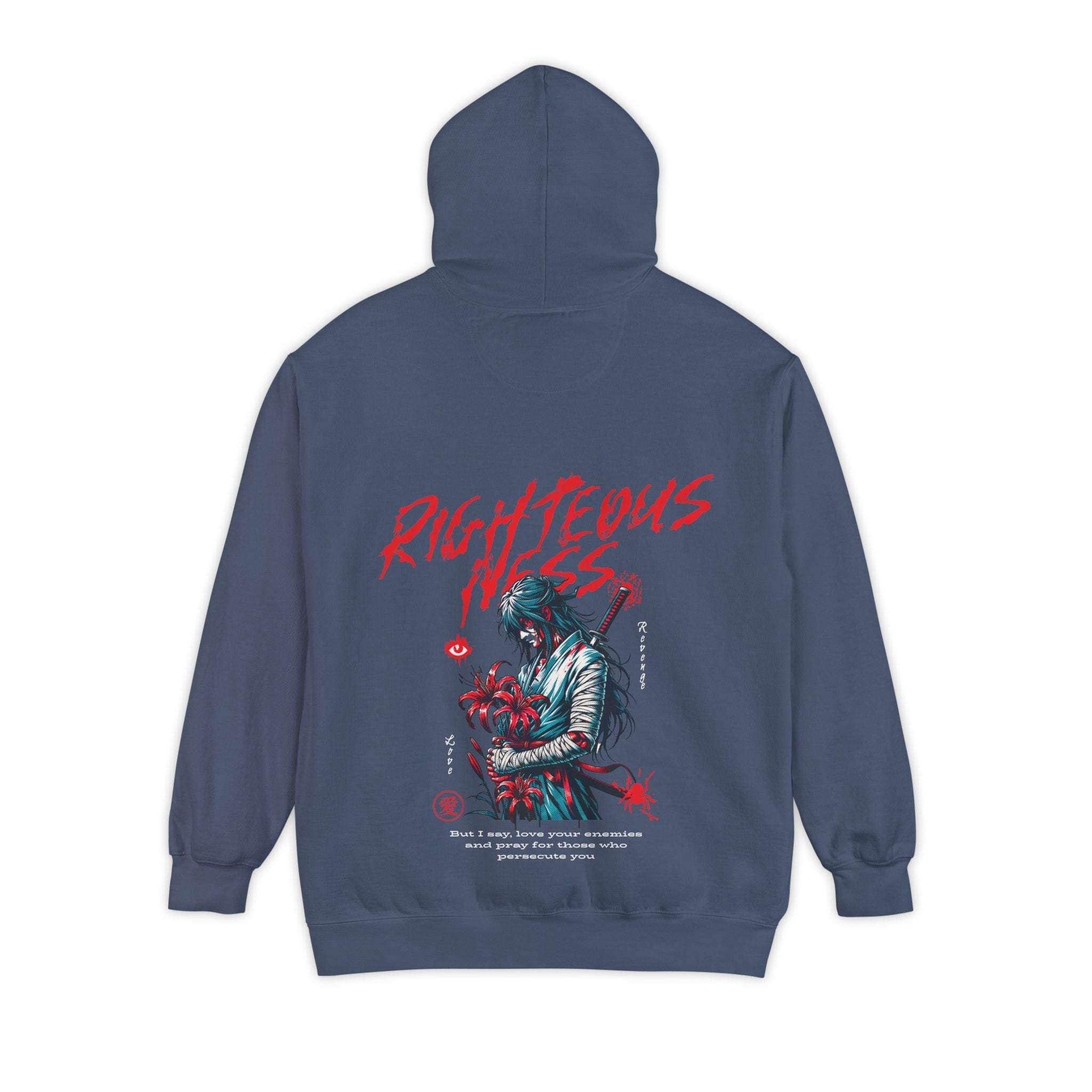 Righteousness, Garment-Dyed Hoodie