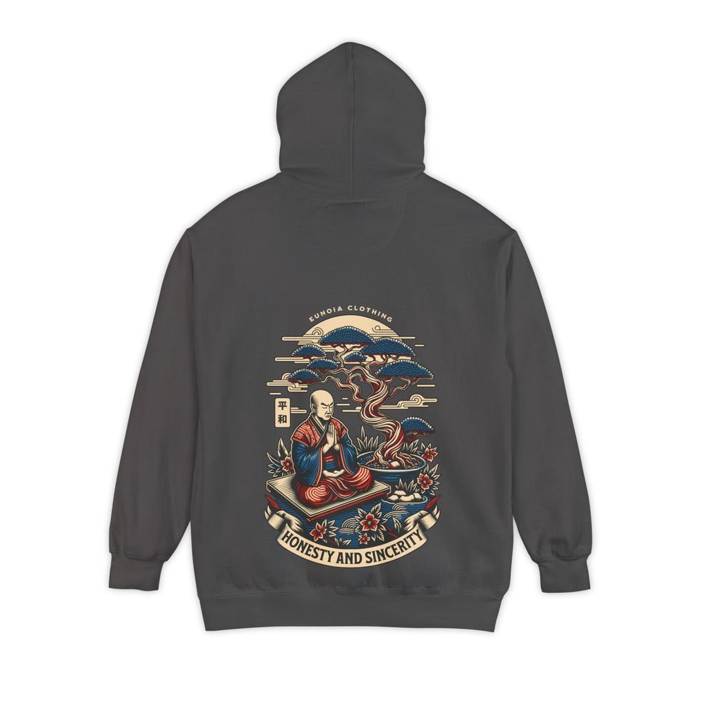 Honesty and Sincerity, Garment-Dyed Hoodie