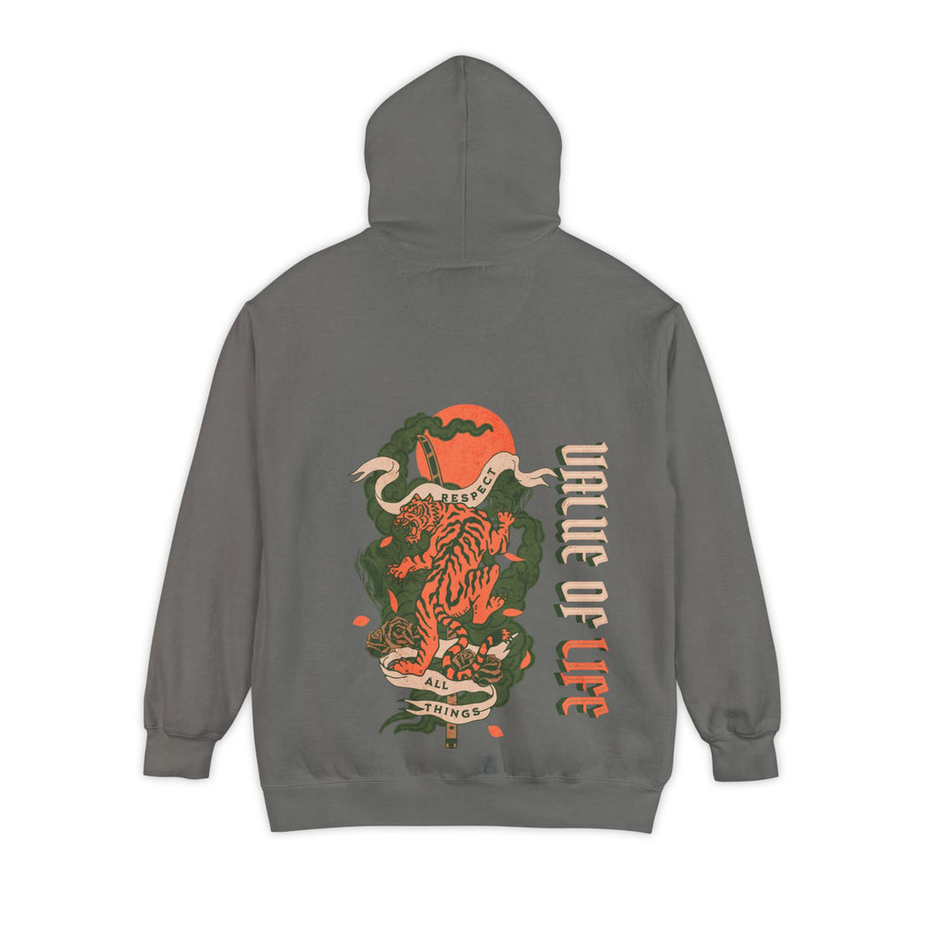 Respect All Things, Garment-Dyed Hoodie