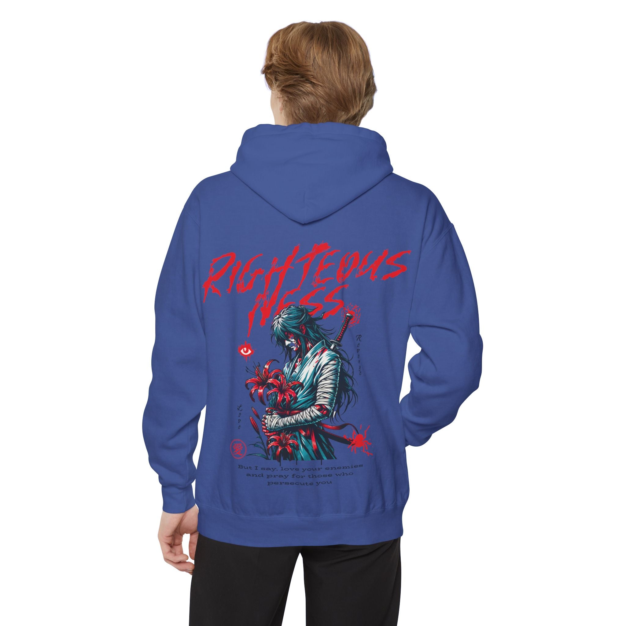Righteousness, Garment-Dyed Hoodie