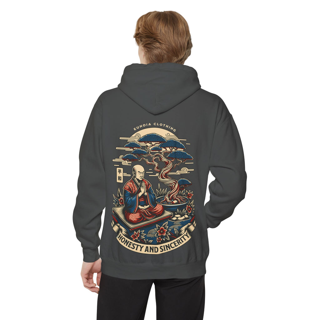 Honesty and Sincerity, Garment-Dyed Hoodie