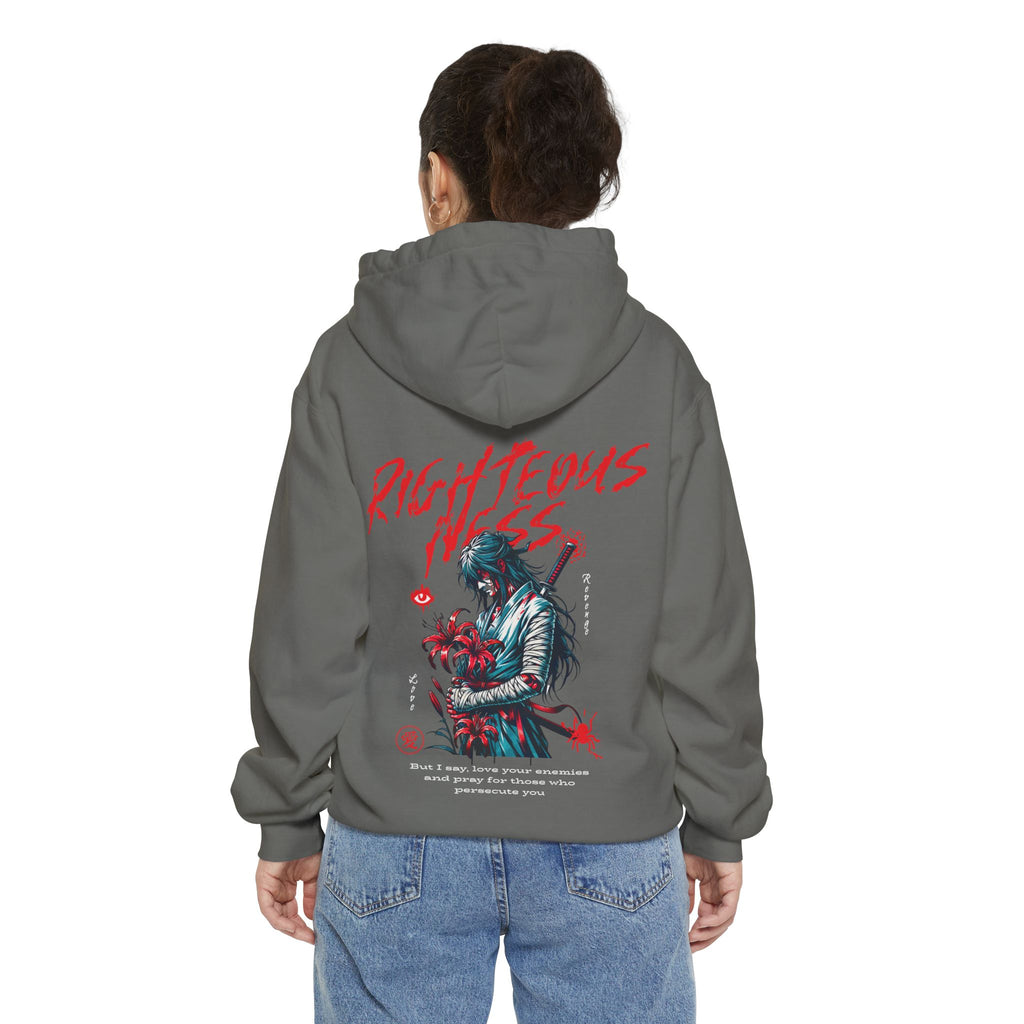 Righteousness, Garment-Dyed Hoodie