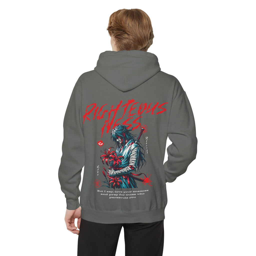 Righteousness, Garment-Dyed Hoodie