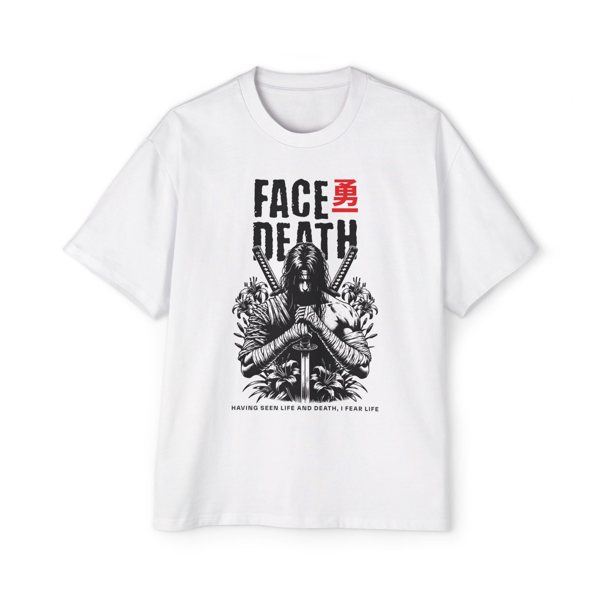 Face Death, Heavy Oversized Tee