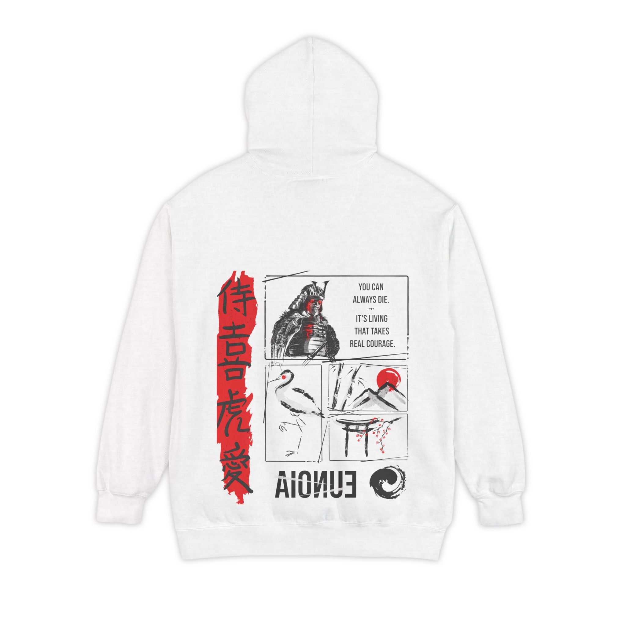 Face Death, Garment-Dyed Hoodie