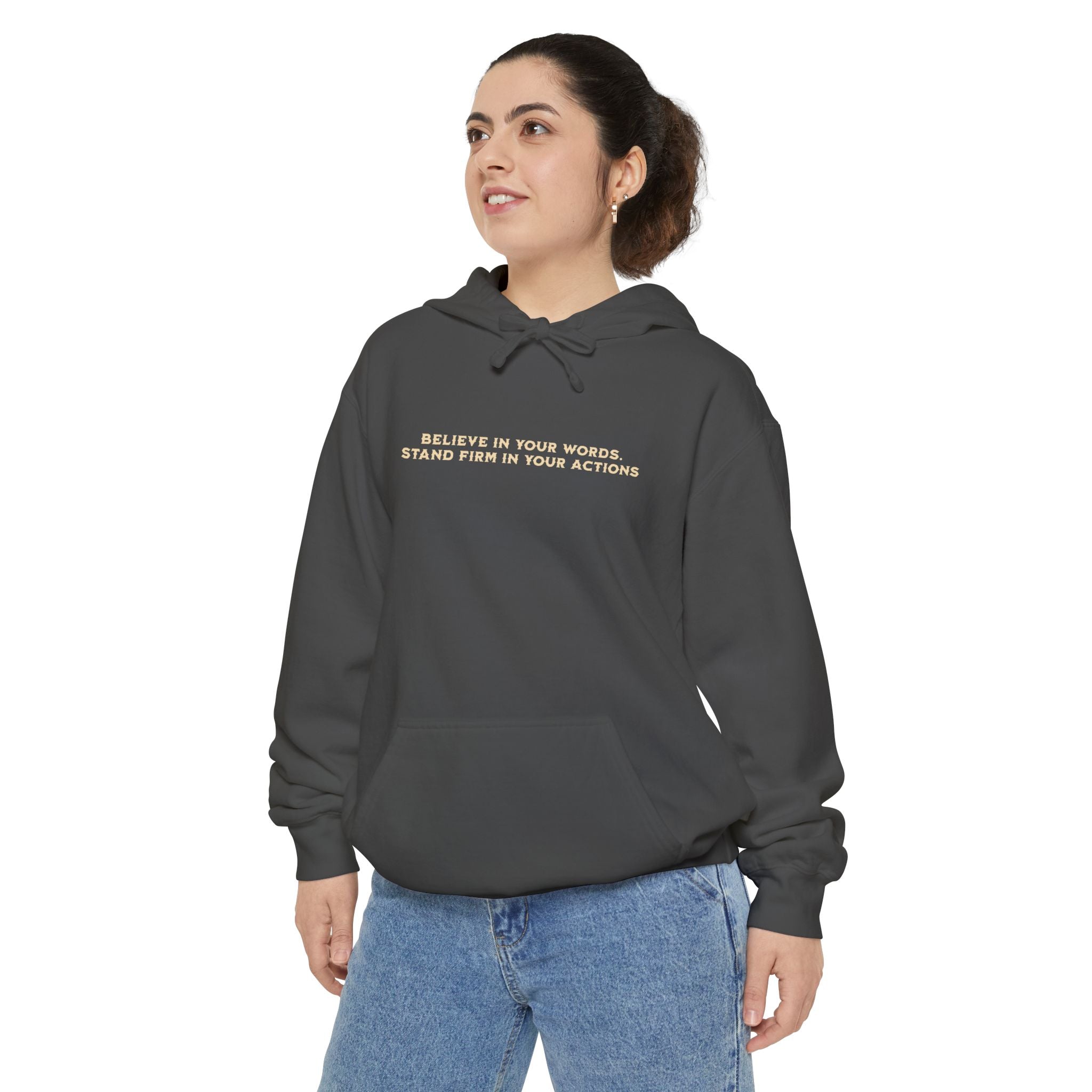 Honesty and Sincerity, Garment-Dyed Hoodie