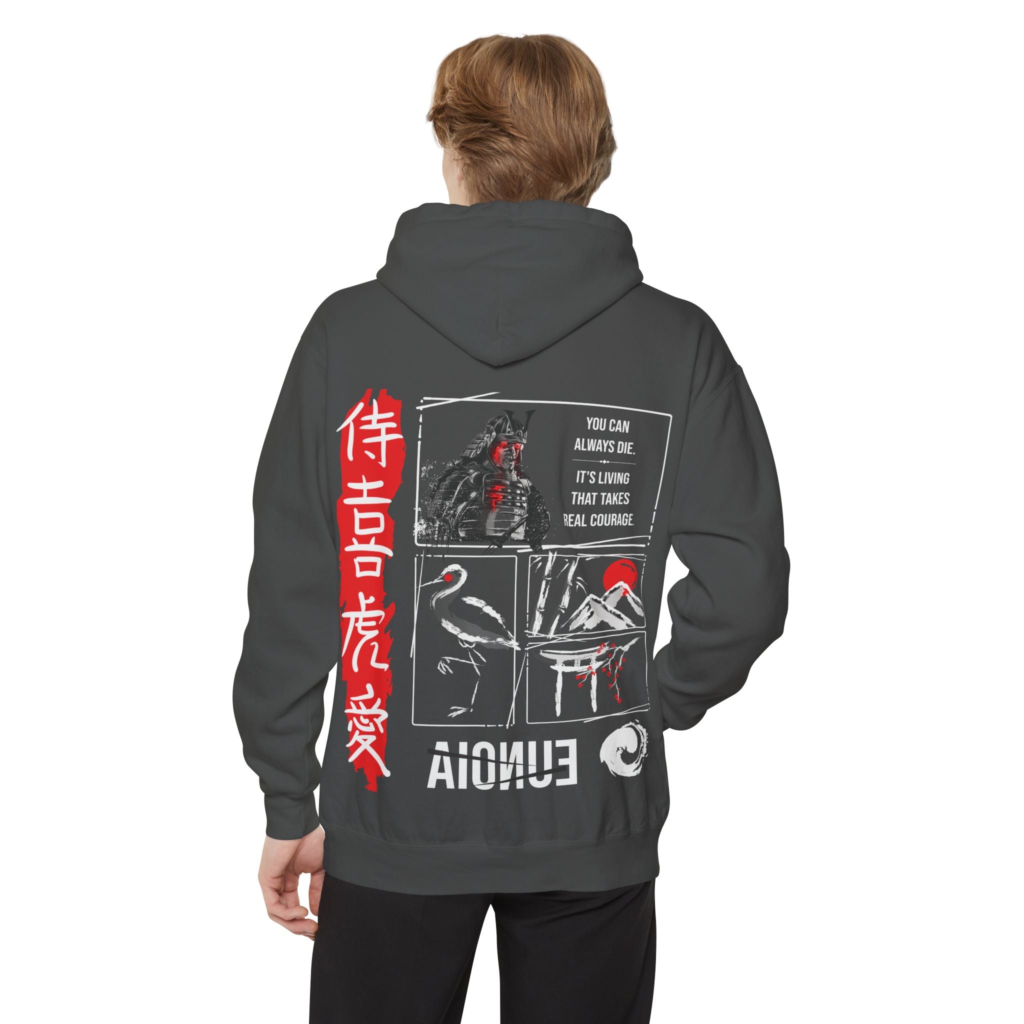 Face Death, Garment-Dyed Hoodie