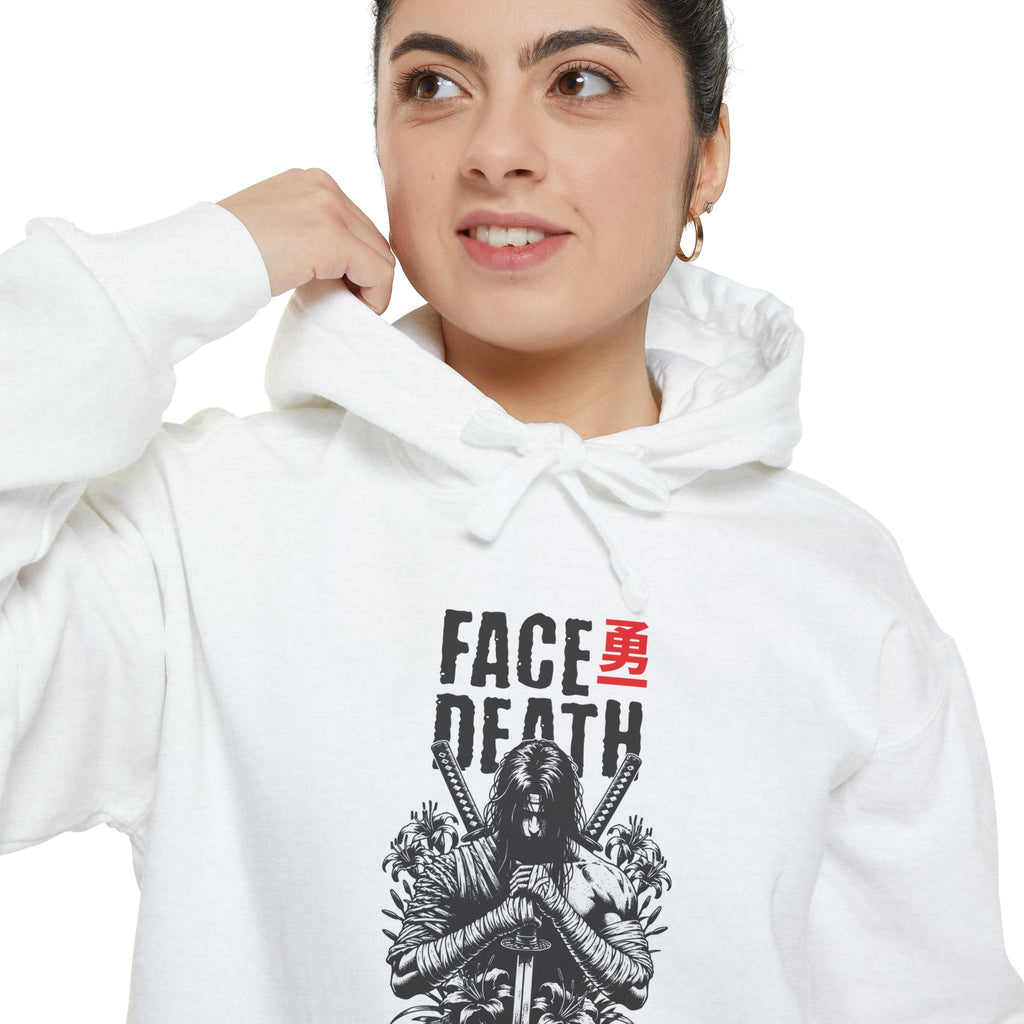 Face Death, Garment-Dyed Hoodie