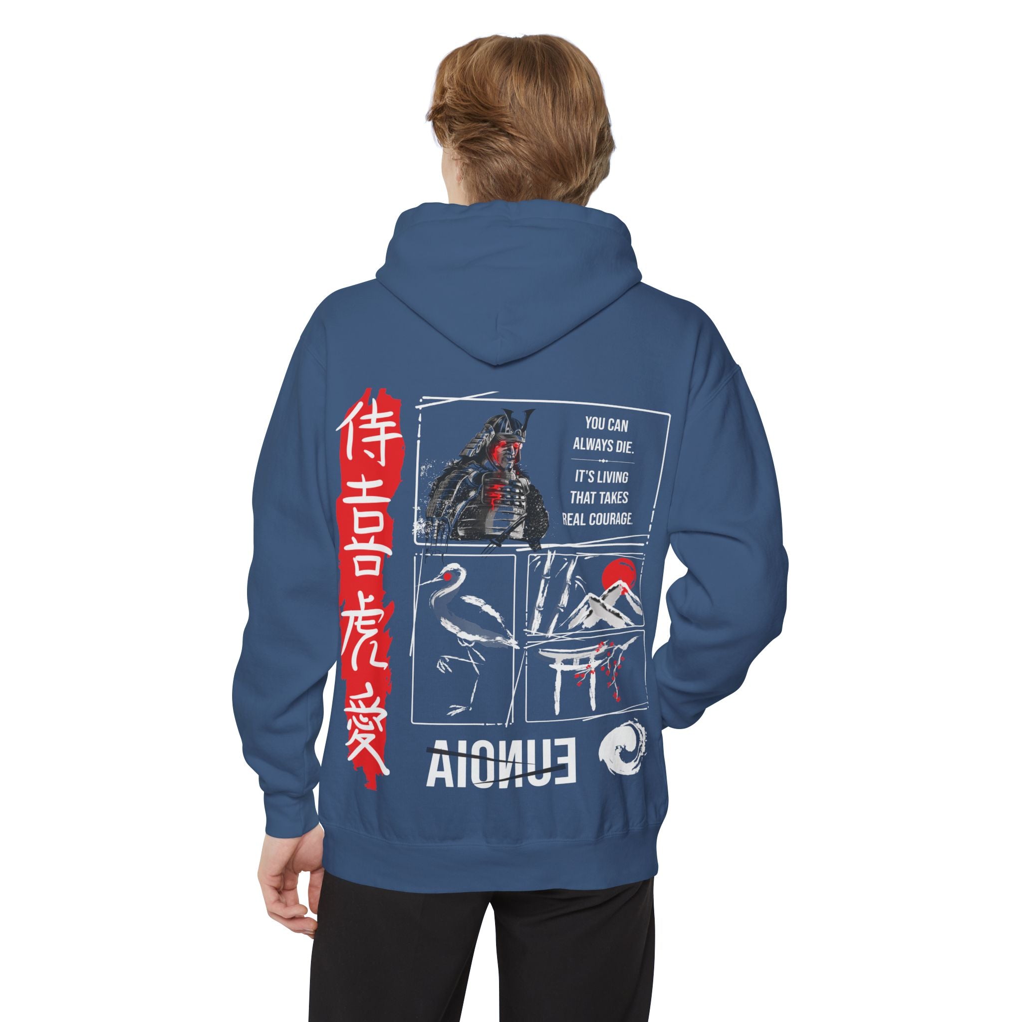 Face Death, Garment-Dyed Hoodie