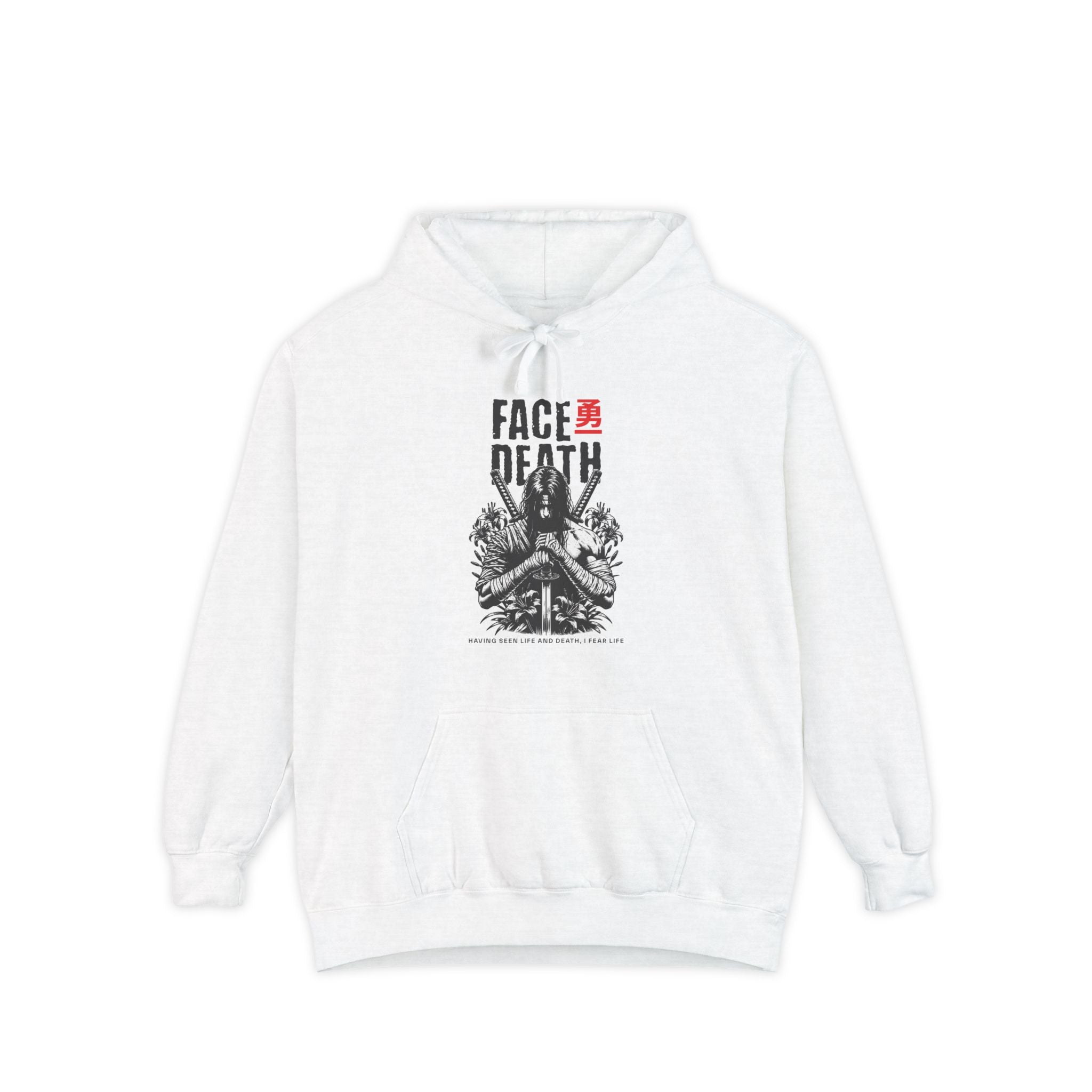 Face Death, Garment-Dyed Hoodie