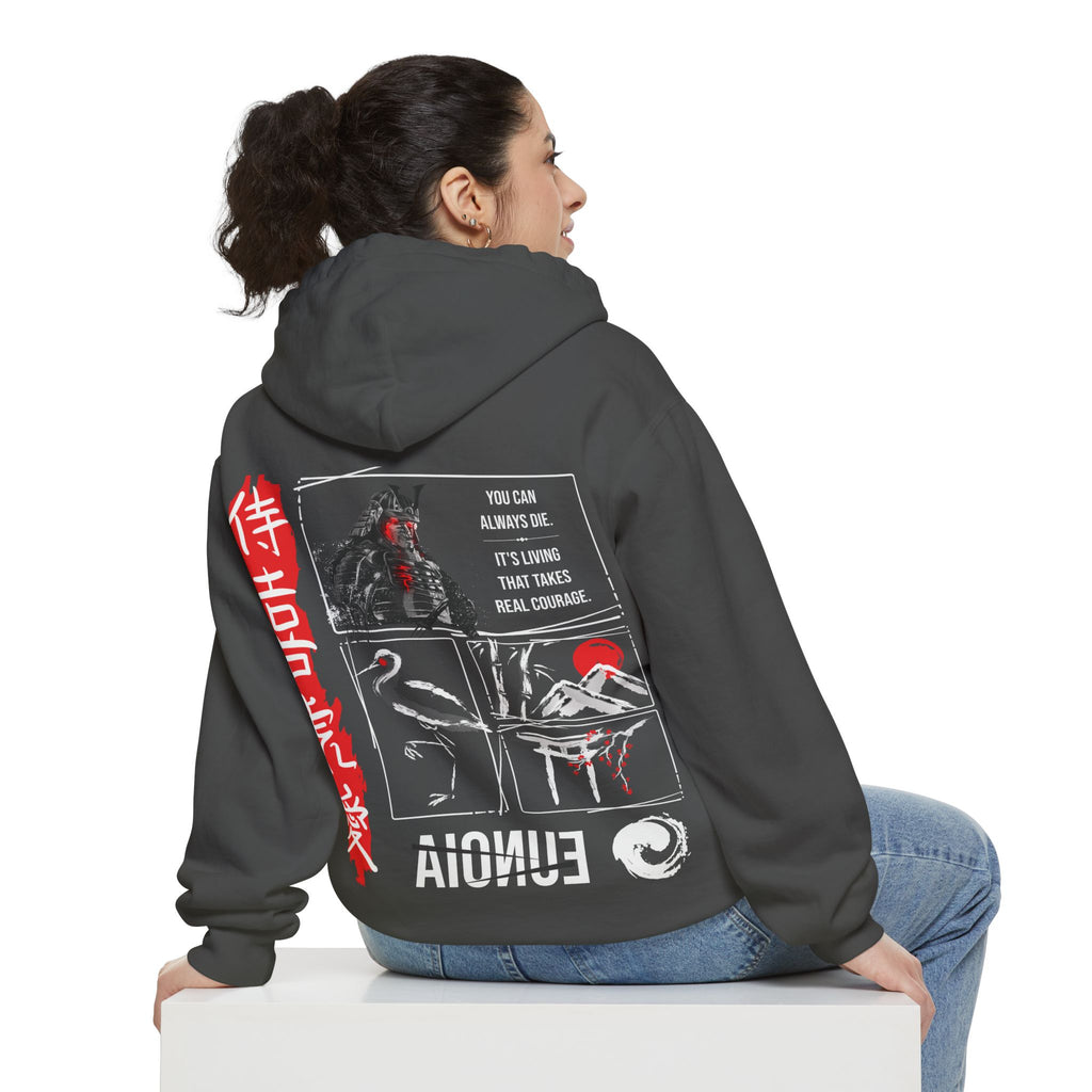 Face Death, Garment-Dyed Hoodie