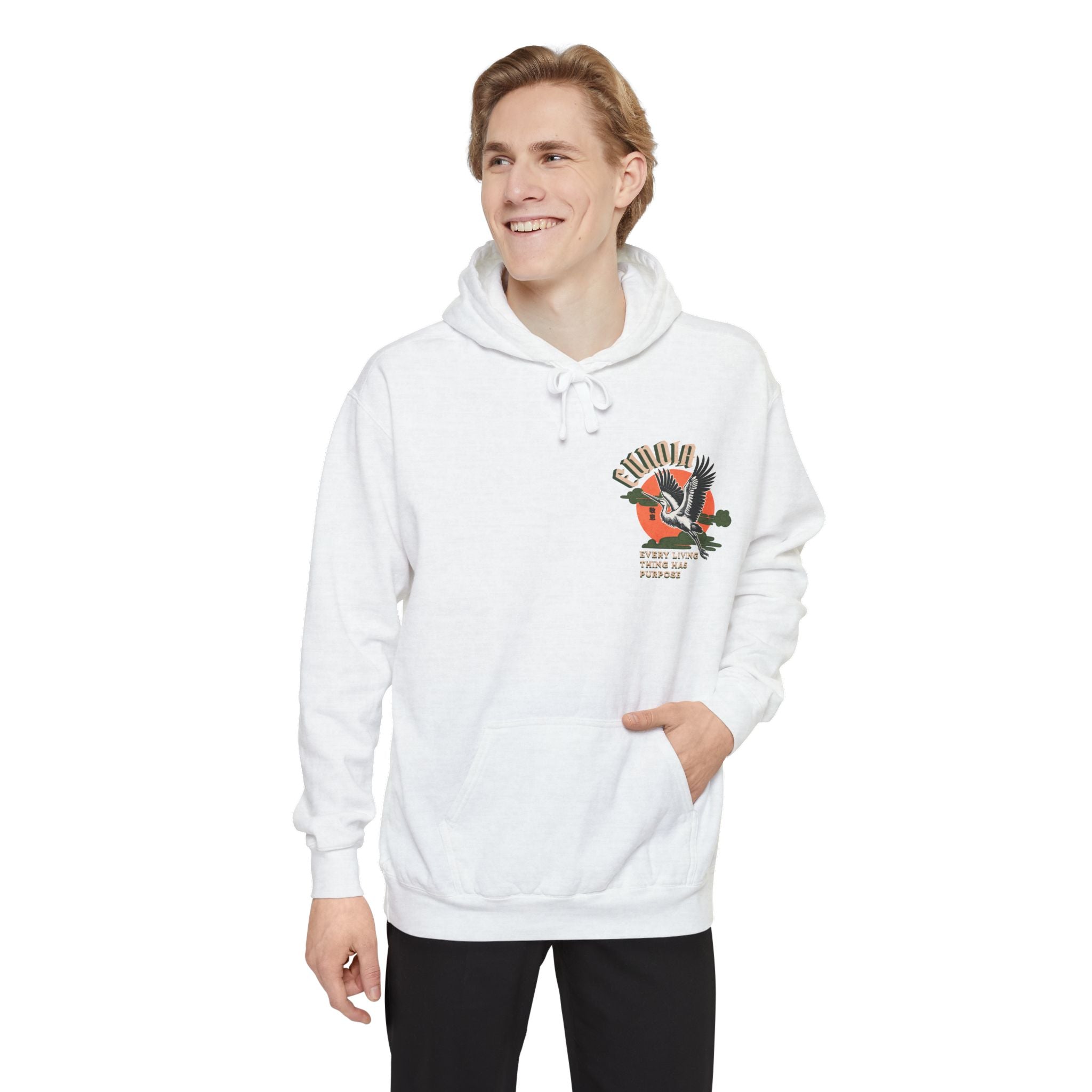 Respect All Things, Garment-Dyed Hoodie