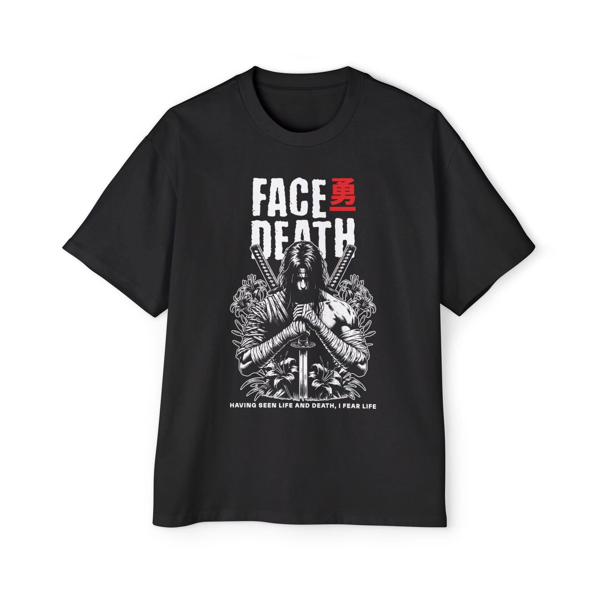 Face Death, Heavy Oversized Tee