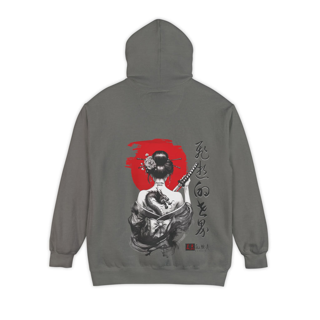 Fleeting World, Garment-Dyed Hoodie