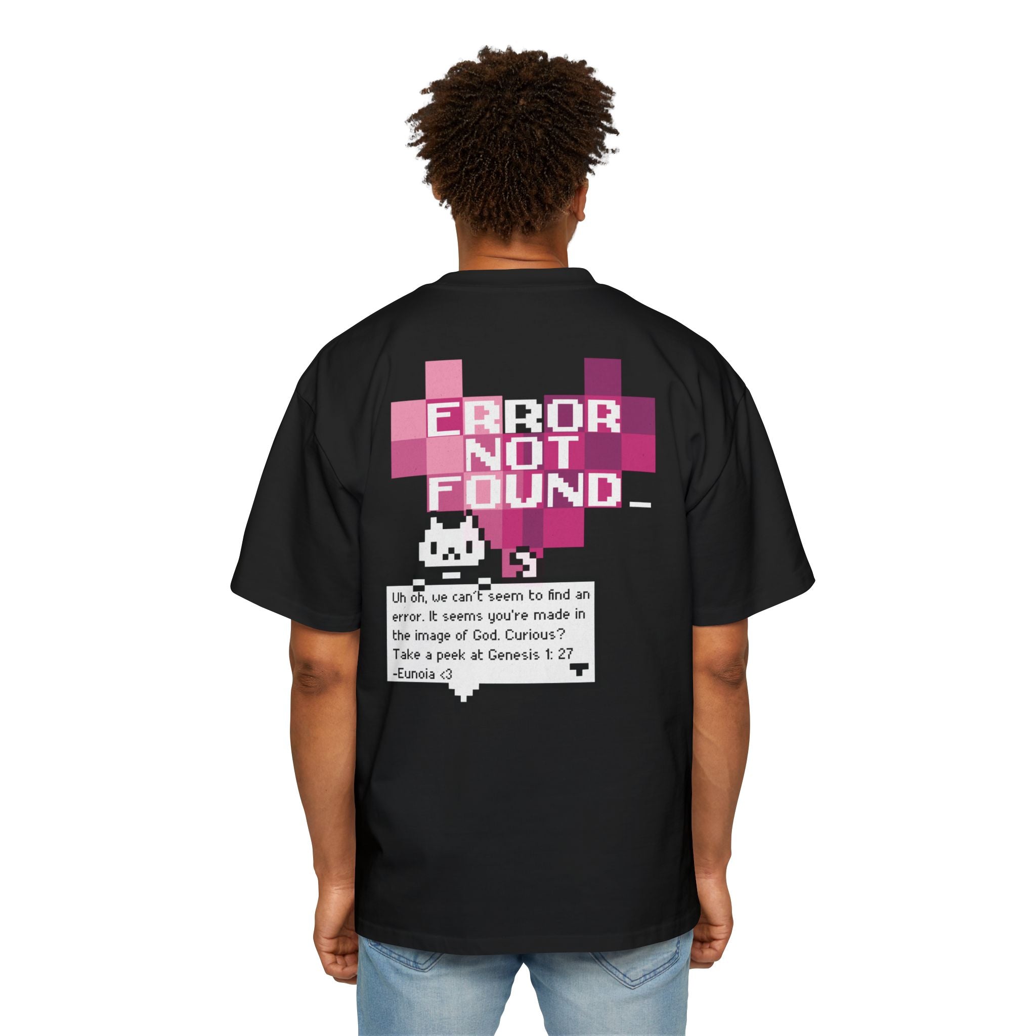 Error Not Found, Heavy Oversized Tee