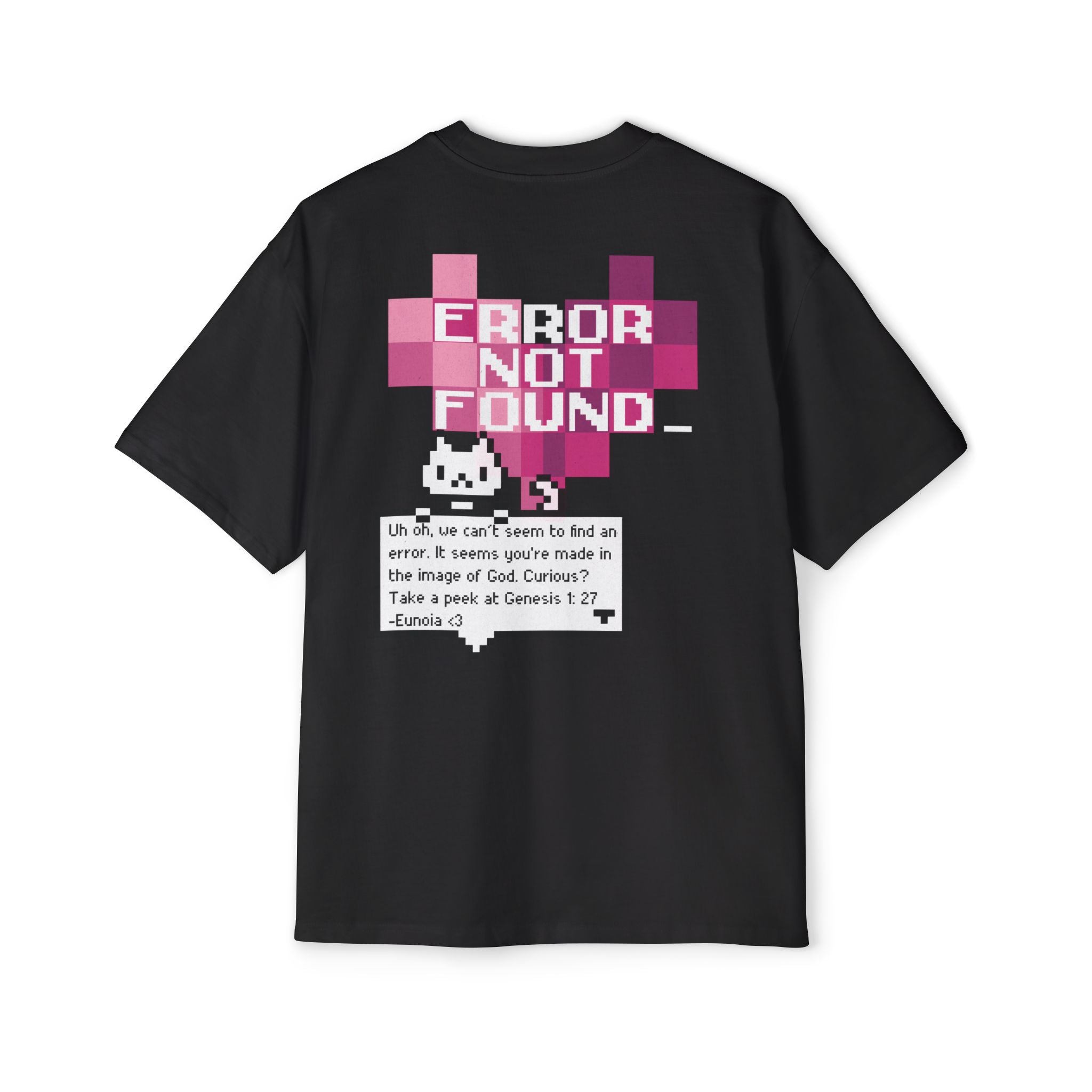 Error Not Found, Heavy Oversized Tee